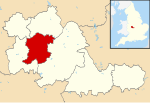 Sandwell UK locator map